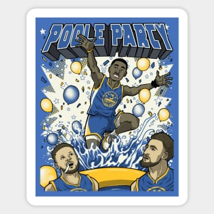 POOLE PARTY 3 Sticker